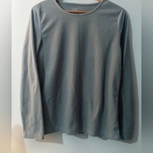 Croft & Barrow Intimates Heather Gray Pajama Top - Small - Super Soft Lounge